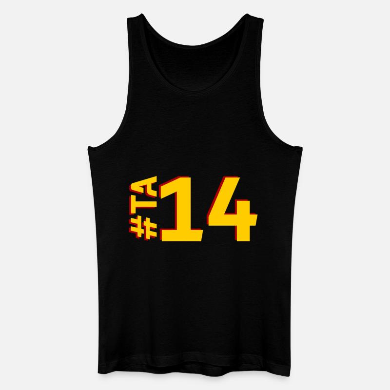 TA14-KARTON - Männer Bio Tank Top - Schwarz