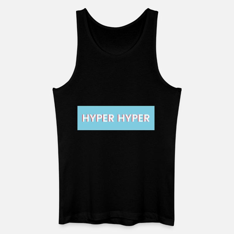 HYPER HYPER pixel - Men’s Organic Tank Top - black