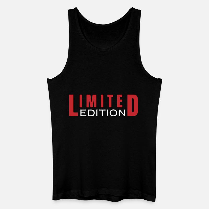 Limitierte Auflage - Männer Bio Tank Top - Schwarz