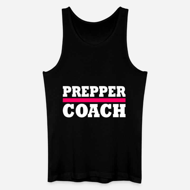 Prepper - Männer Bio Tank Top - Schwarz