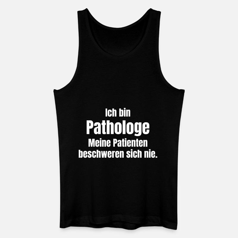 Pathologe - Männer Bio Tank Top - Schwarz