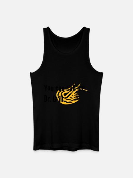 dr. grill - Männer Bio Tank Top - Schwarz