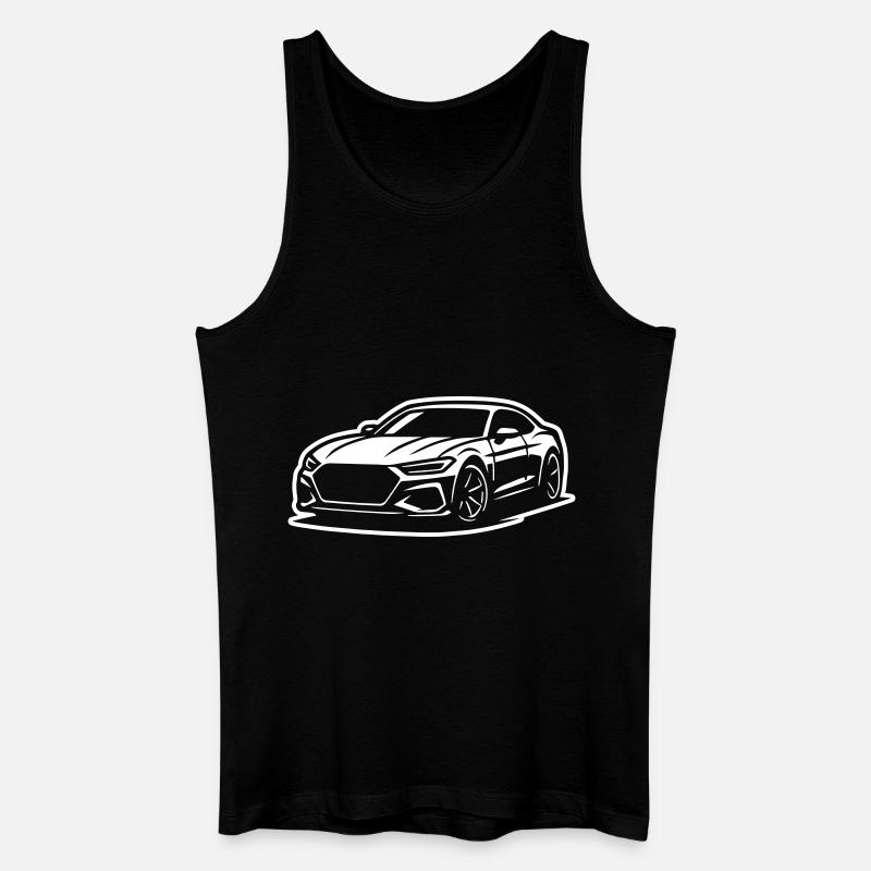 Auto Logo Pkw - Männer Bio Tank Top - Schwarz