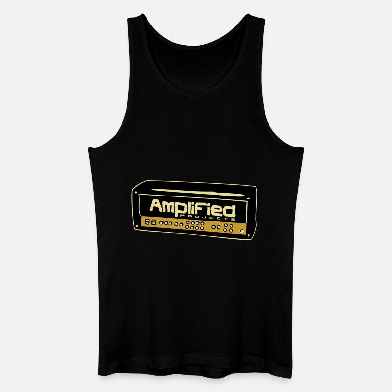 Amplifier - Männer Bio Tank Top - Schwarz