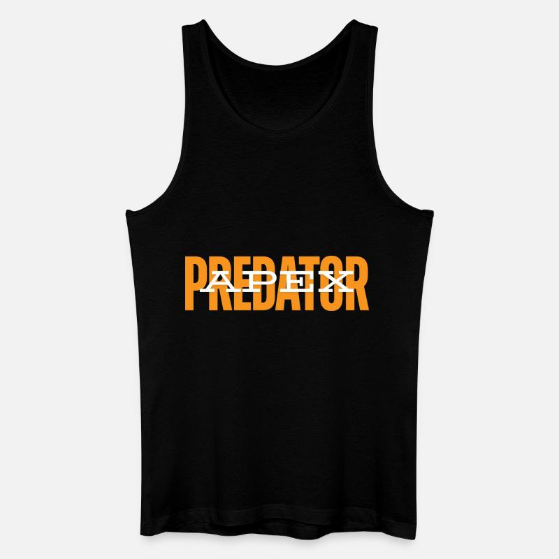Apex Predator - Graphics Tee - Men’s Organic Tank Top - black