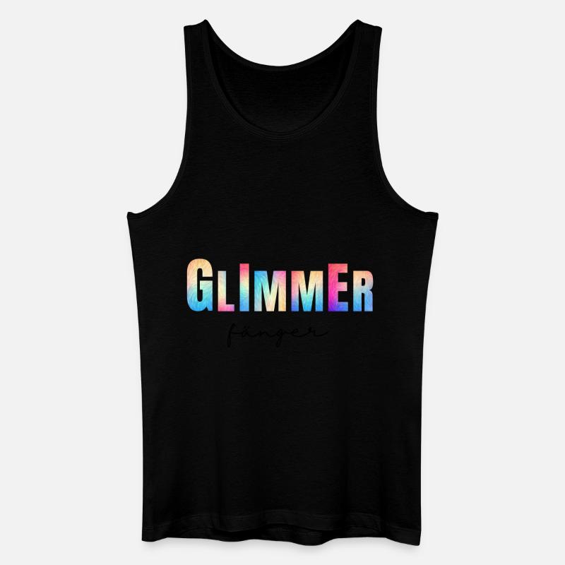 Healing Vibes - Männer Bio Tank Top - Schwarz