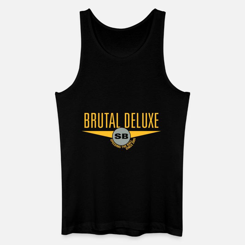 Brutal Deluxe - Männer Bio Tank Top - Schwarz