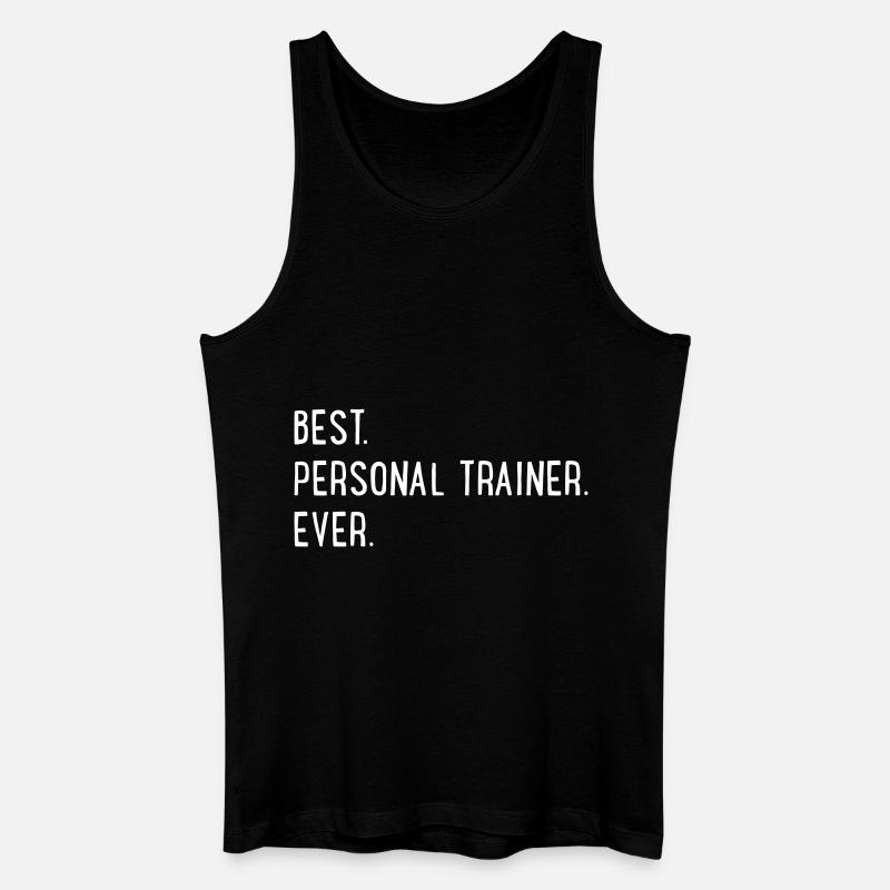 Personal Trainer - Männer Bio Tank Top - Schwarz