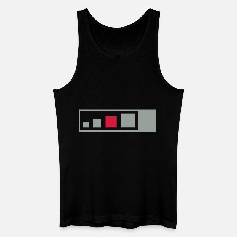 regular geocache - Männer Bio Tank Top - Schwarz