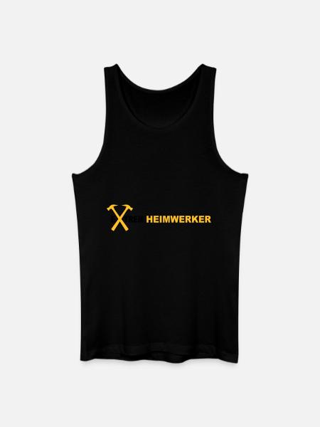 Heimwerker - Männer Bio Tank Top - Schwarz