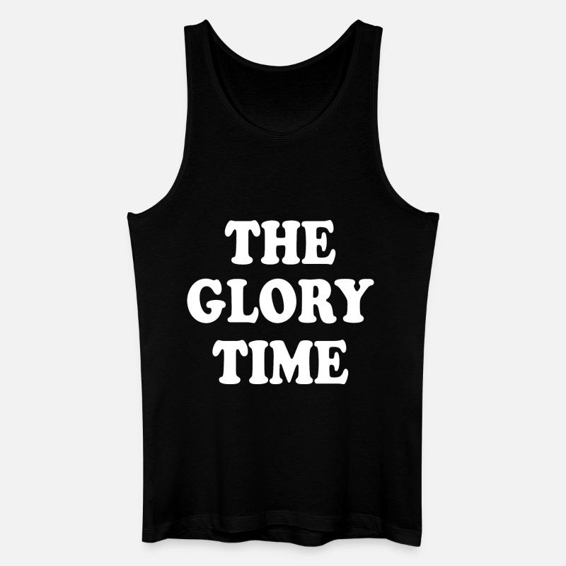The glory time - Men’s Organic Tank Top - black