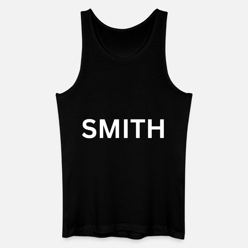 Name smith - Männer Bio Tank Top - Schwarz
