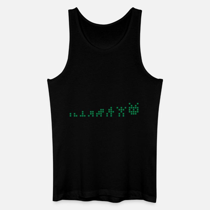 Pixel Evolution - Men’s Organic Tank Top - black