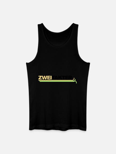 zweitakter_claim - Männer Bio Tank Top - Schwarz