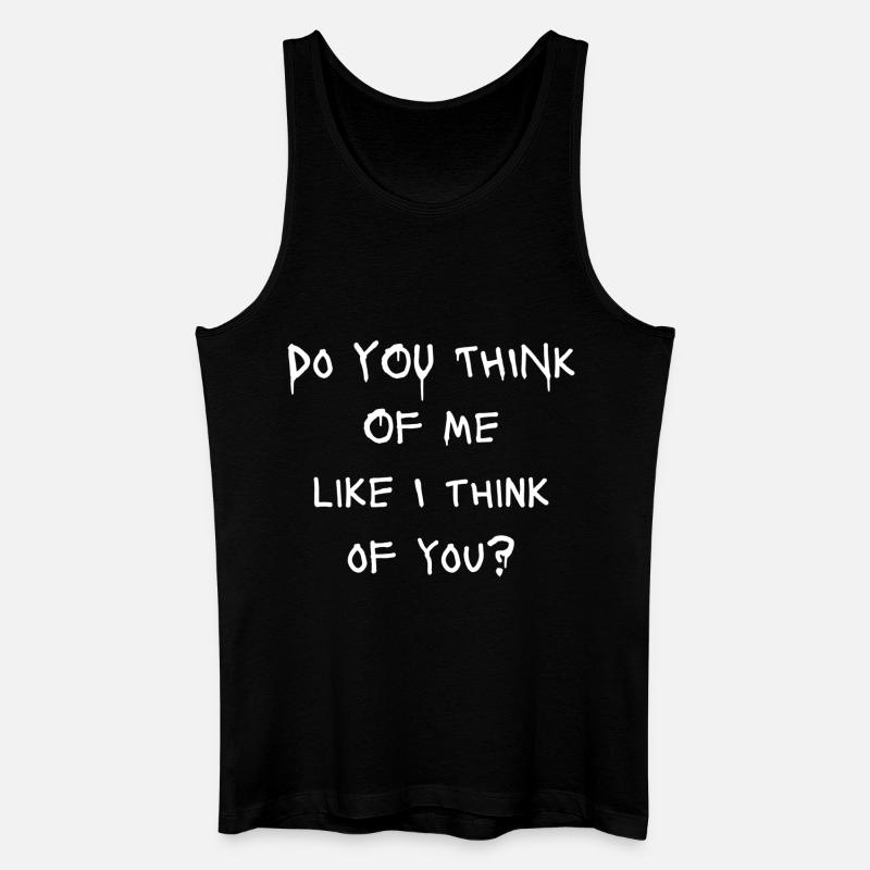 do you - Männer Bio Tank Top - Schwarz