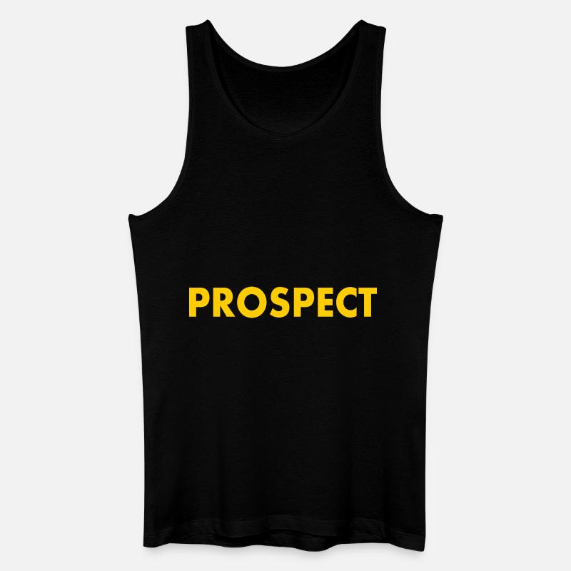 Prospect - Männer Bio Tank Top - Schwarz