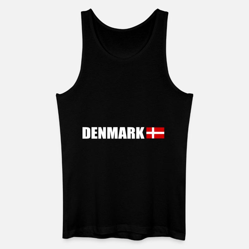 Danemark - Débardeur bio Homme - noir