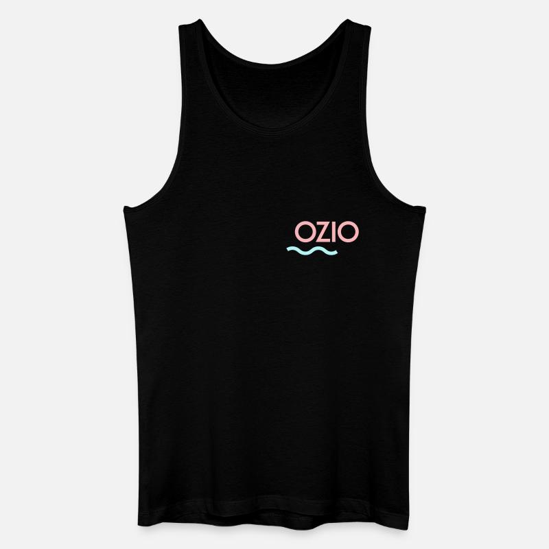 OZIO - Männer Bio Tank Top - Schwarz