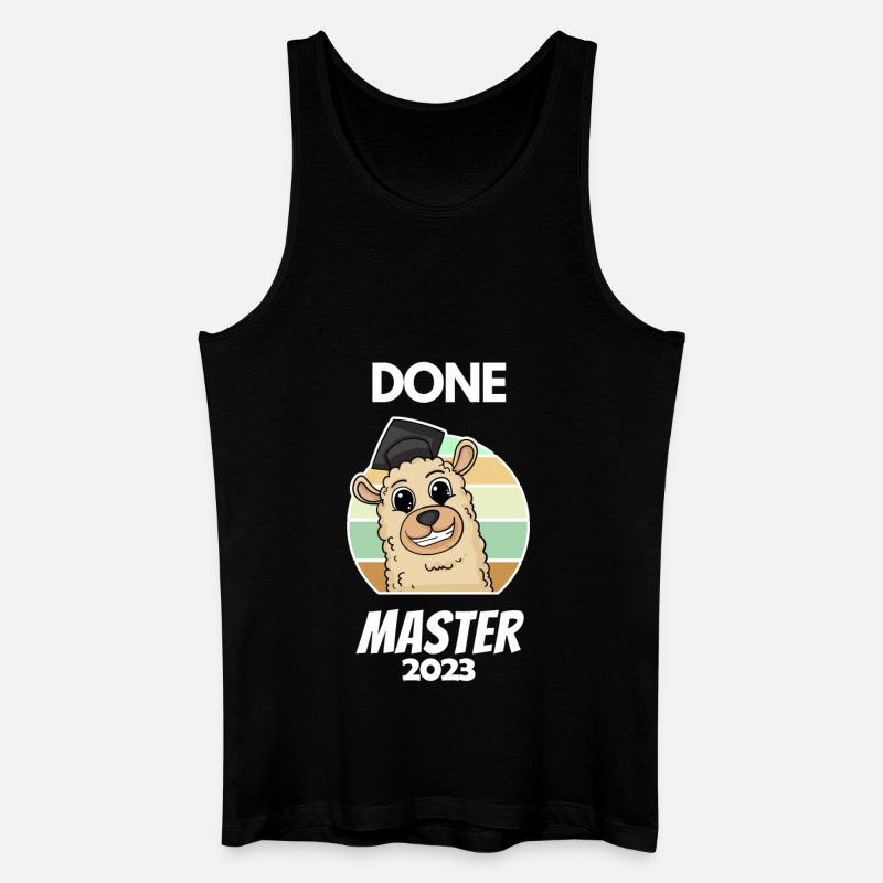 Master 2023 - Männer Bio Tank Top - Schwarz