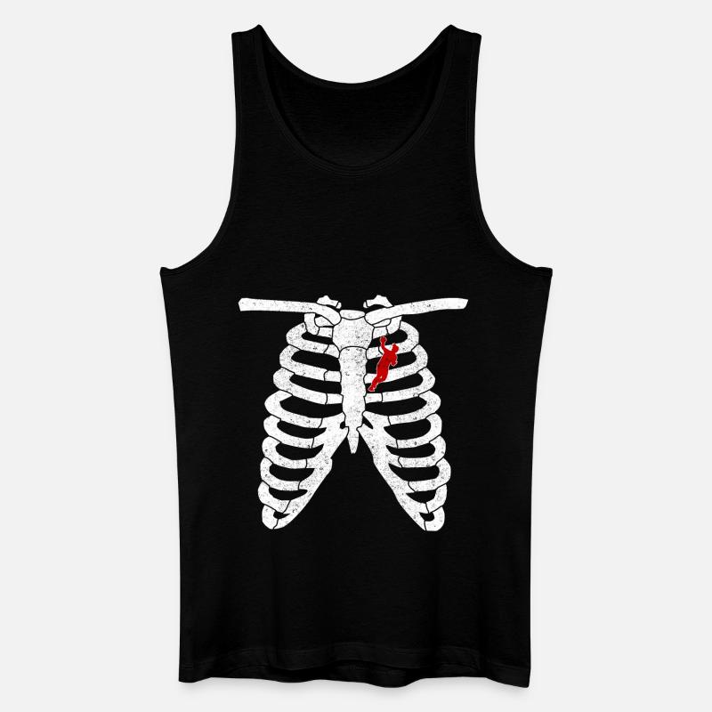 Handball Handballer Geschenk Geschenkidee - Männer Bio Tank Top - Schwarz