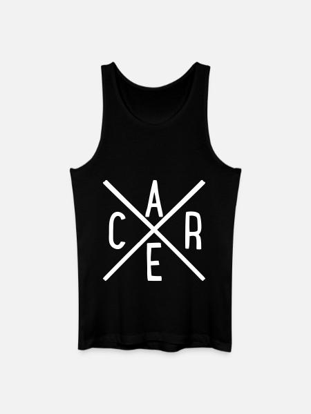 Care - Men’s Organic Tank Top - black