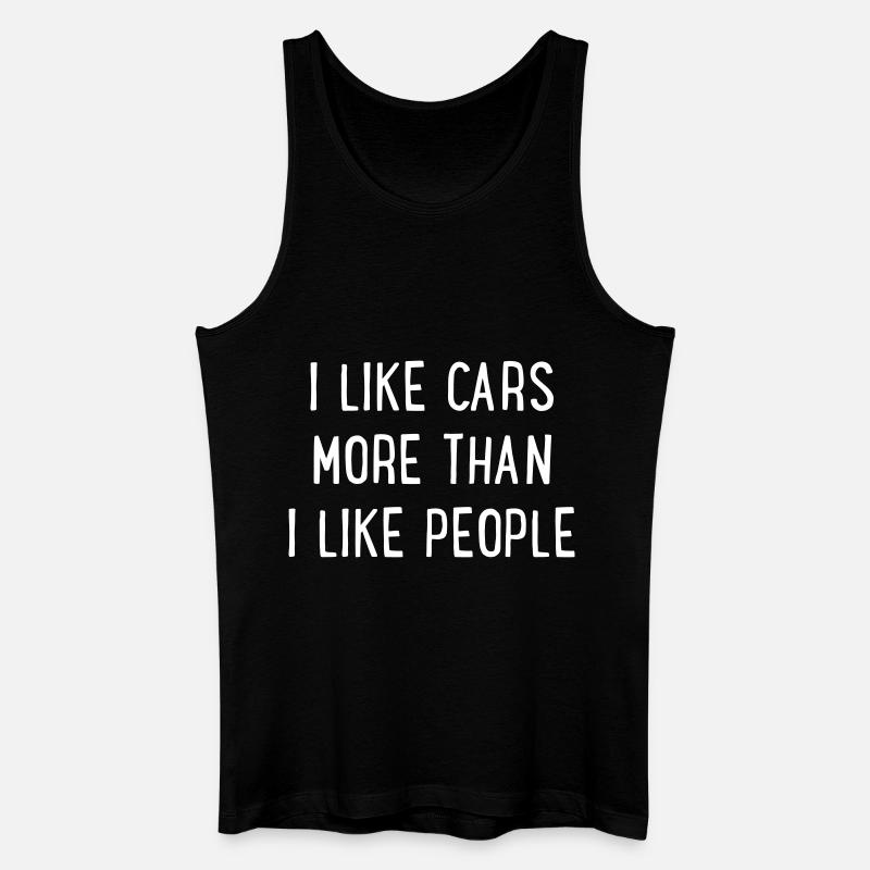 Autos - Männer Bio Tank Top - Schwarz