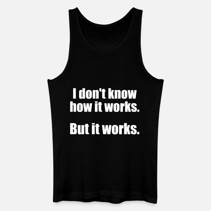 Programmer, Software, Computer Science, Developer - Men’s Organic Tank Top - black