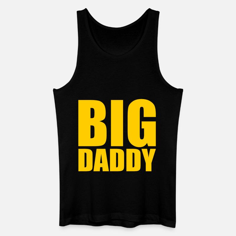 BIG DADDY - Männer Bio Tank Top - Schwarz