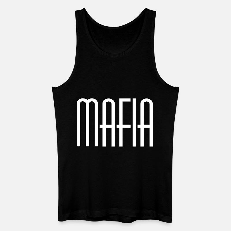 Mafia - Männer Bio Tank Top - Schwarz