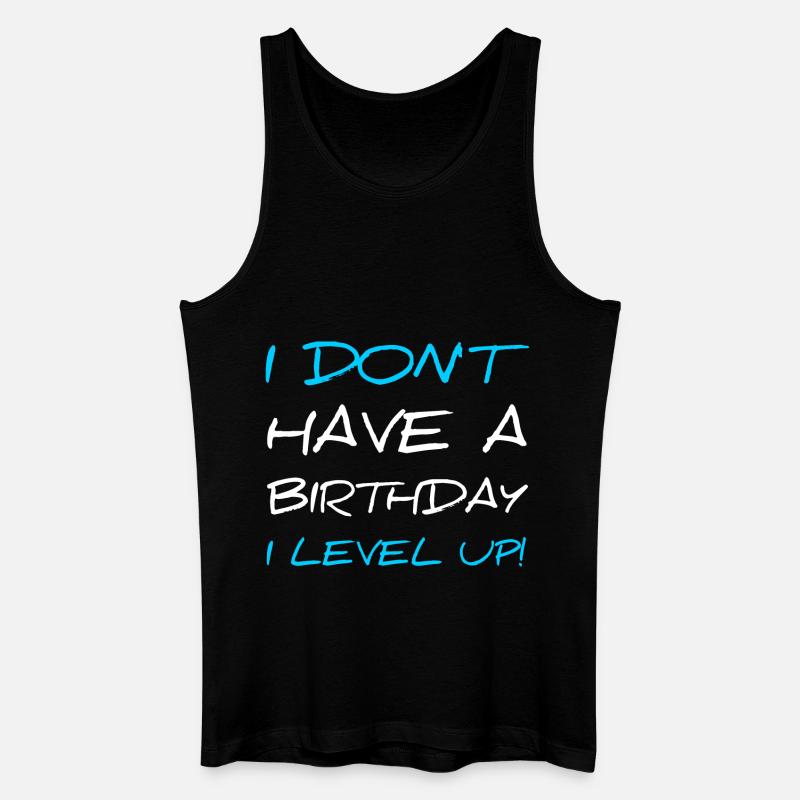 Gamer level up! - Männer Bio Tank Top - Schwarz