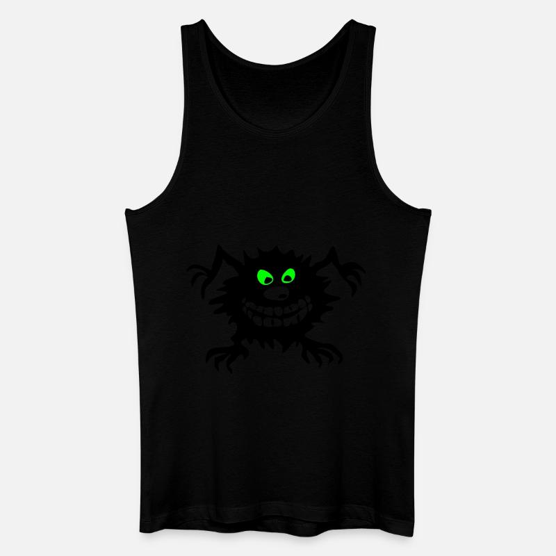 Monster - Eater - Männer Bio Tank Top - Schwarz