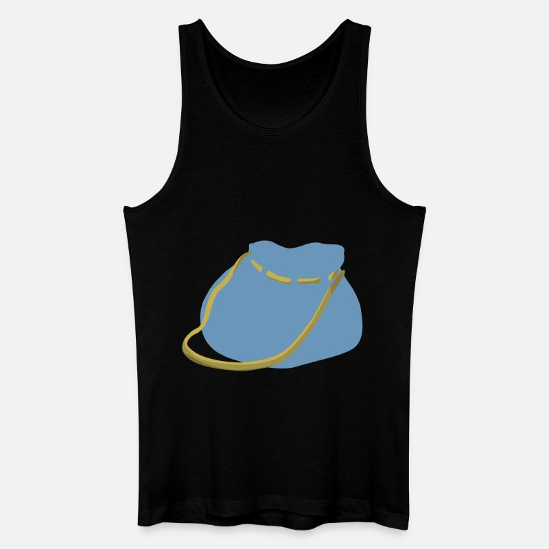 backpack suitcase backpack bag briefcase131 - Men’s Organic Tank Top - black