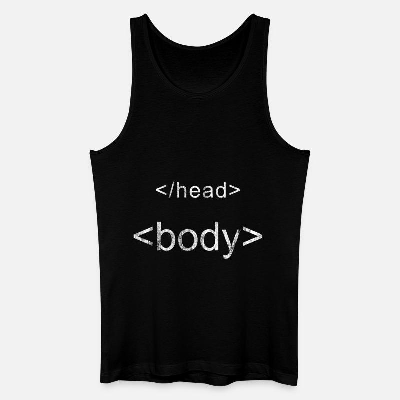 Programmer Shirt Programming - Men’s Organic Tank Top - black