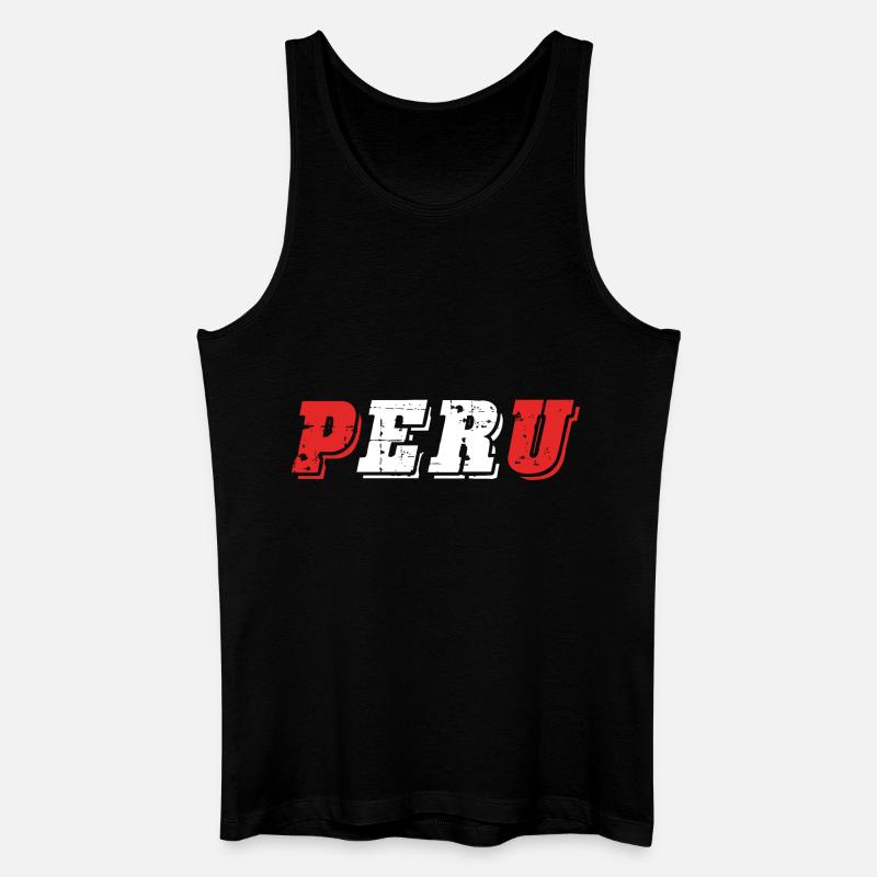  du Pérou - Débardeur bio Homme - noir