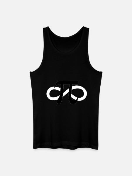 L’infini - Débardeur bio Homme - noir
