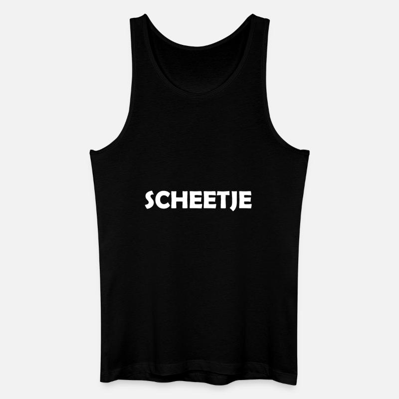 Scheetje - Débardeur bio Homme - noir