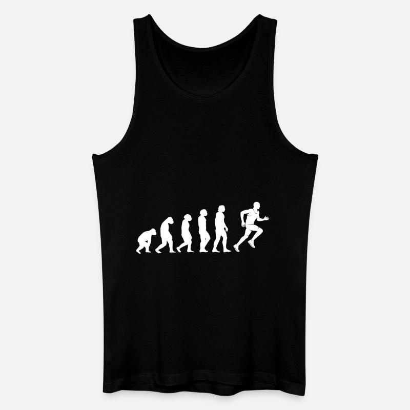 Laufen Evolution - Männer Bio Tank Top - Schwarz