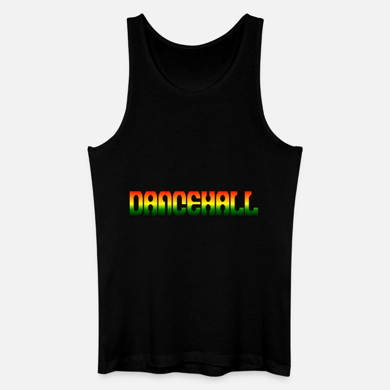 Dancehall - Männer Bio Tank Top - Schwarz
