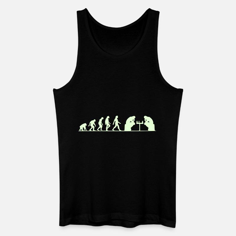 evolution failure - Men’s Organic Tank Top - black