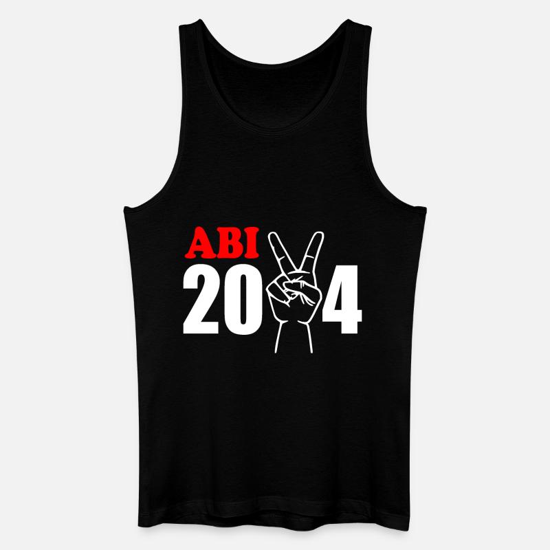 Abi 2024 - Männer Bio Tank Top - Schwarz