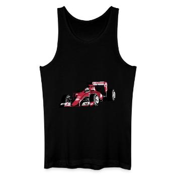 - Rennauto - Motorsport - Männer Bio Tank Top - Schwarz - Vorne