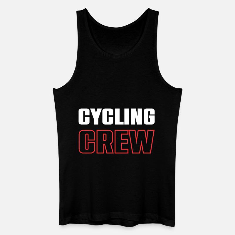 Cycling Crew - Männer Bio Tank Top - Schwarz