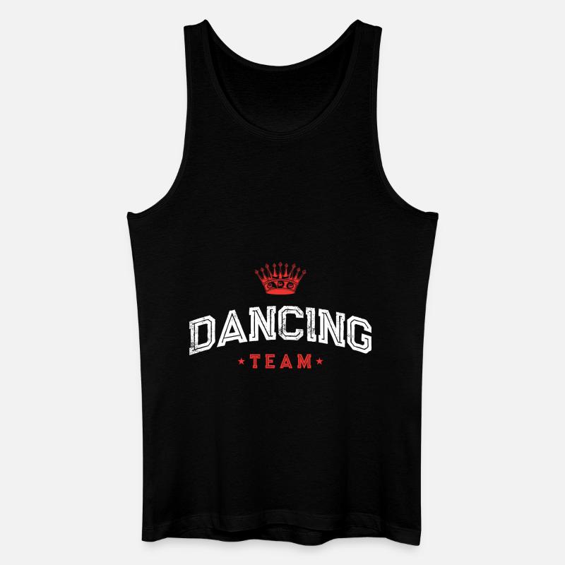 Équipe de danse - Débardeur bio Homme - noir