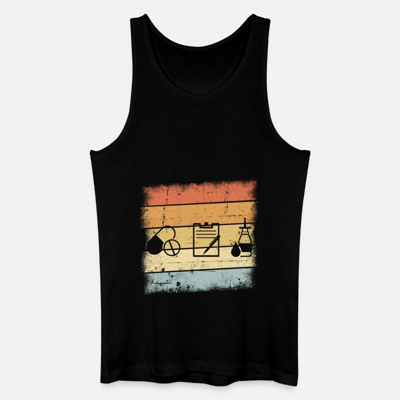Apotheker - Männer Bio Tank Top - Schwarz
