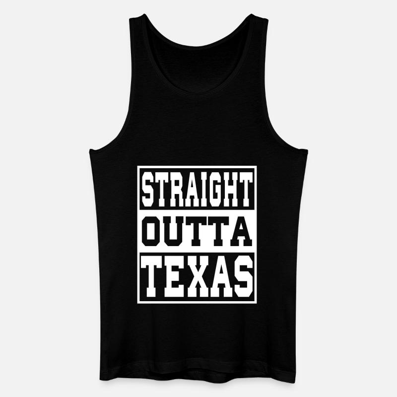 texas Spruch Lustig texas Geschenk - Männer Bio Tank Top - Schwarz