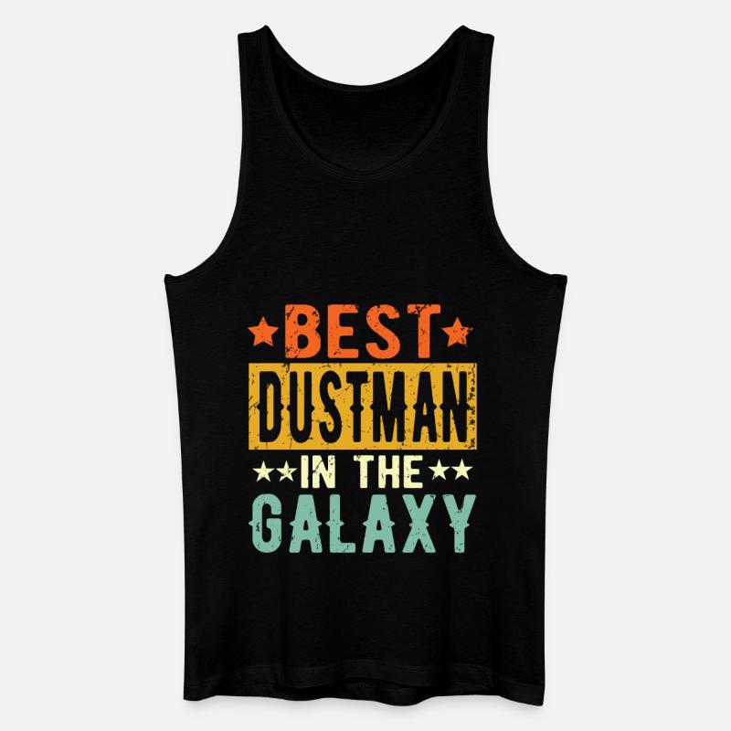 Best Müllmann ever Müllmann Geschenk - Männer Bio Tank Top - Schwarz