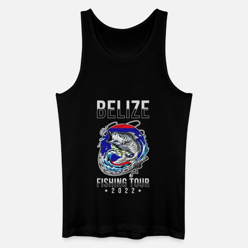 Angeltour Belize 2022 - Männer Bio Tank Top - Schwarz
