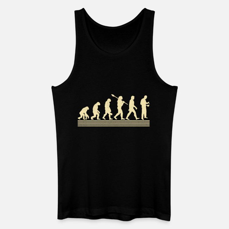 Cooking evolution - Men’s Organic Tank Top - black