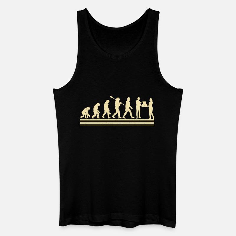 Package carrier evolution - Men’s Organic Tank Top - black