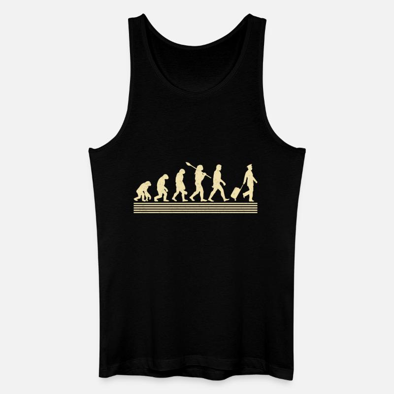 Pilot evolution - Men’s Organic Tank Top - black